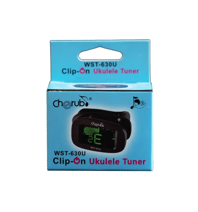 Cherub Clip On Ukulele Tuner Auto-On 1