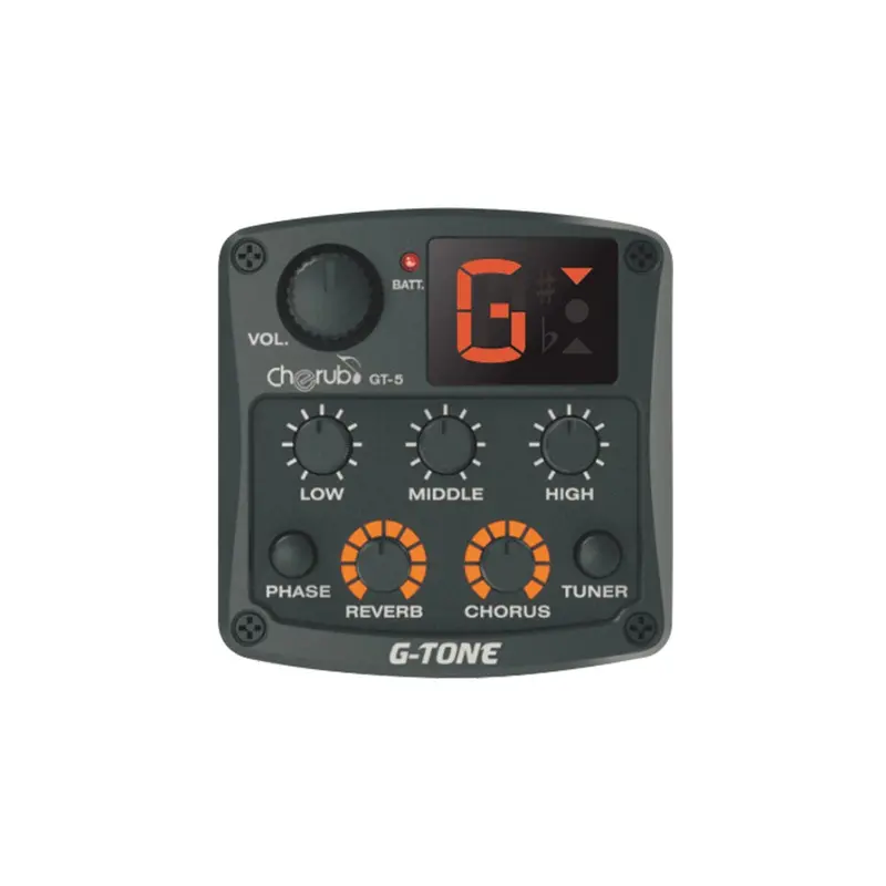 Cherub G-Tone Gt-5 Acoustic Guitar Pickup System With Effects 1