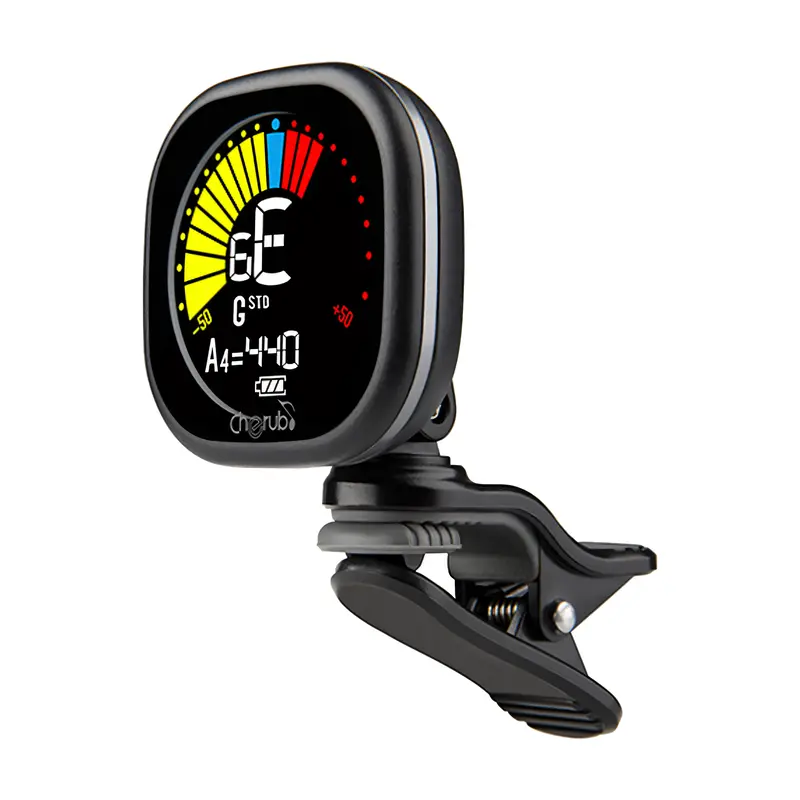 Cherub Wst-675 Rechargeable Clip On Chromatic Tuner 2
