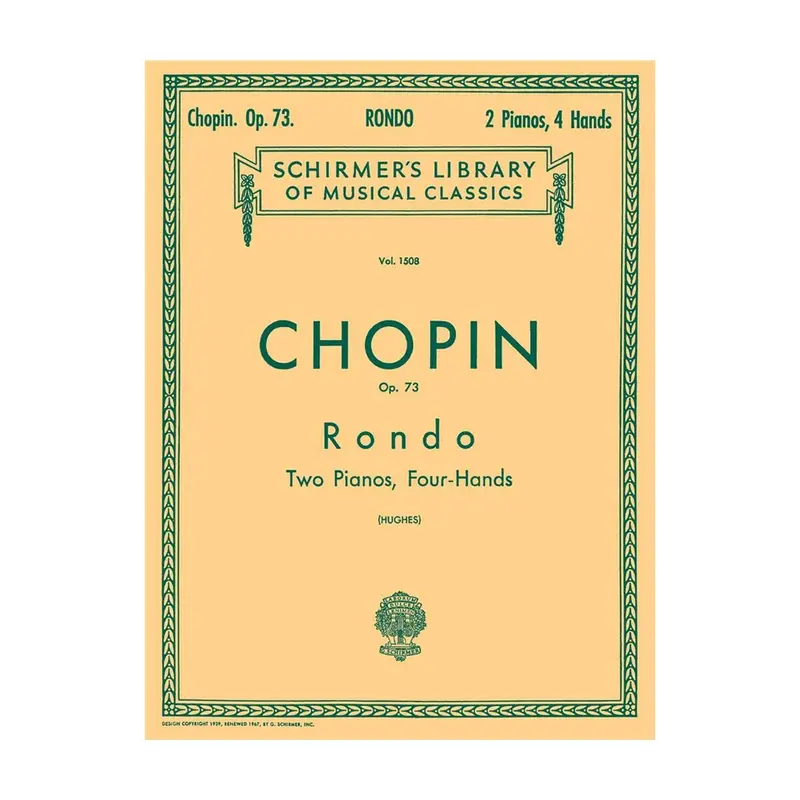 Chopin Op.73 Rondo (2-Piano Score) 1