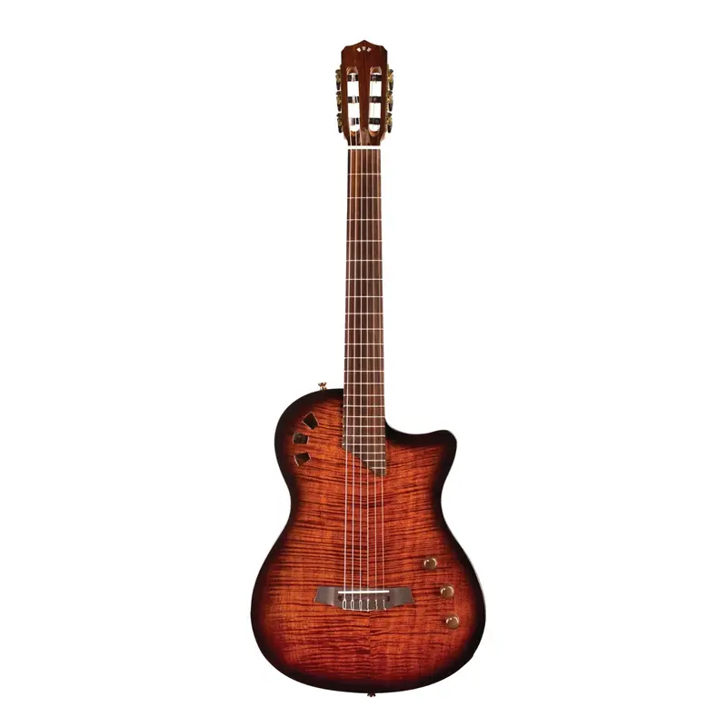 Córdoba Stage Thinbody Nylon Acoustic-Electric Guitar - Edgeburst 1