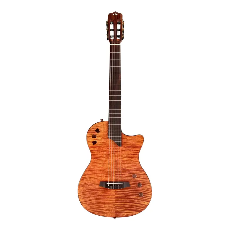 Córdoba Stage Thinbody Nylon Acoustic-Electric Guitar - Natural Amber 1