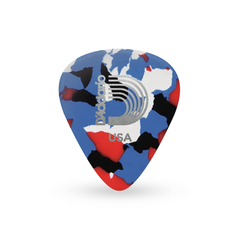 D'addario 1.25Mm Celluloid Assorted Colors Pick (1 Pick) 1