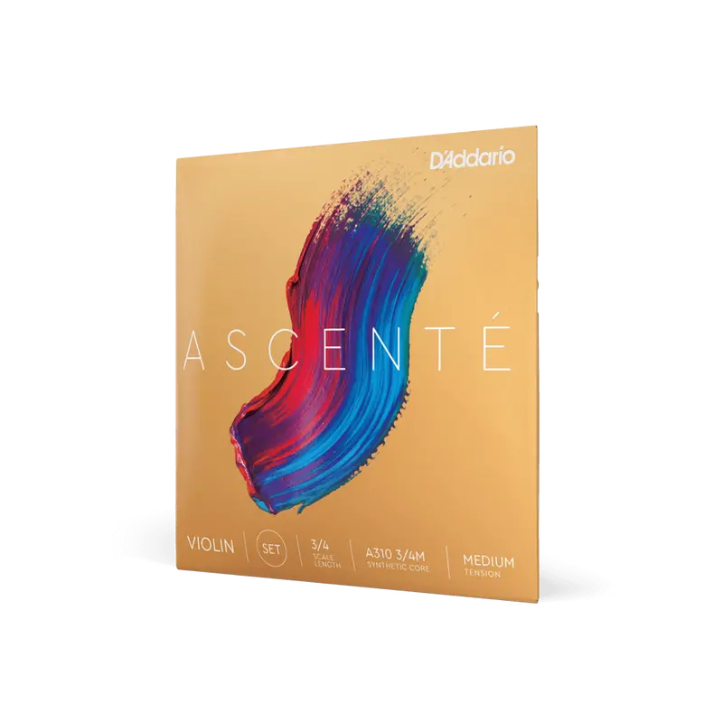 D'addario Ascent Violin Set 3/4 Med 1