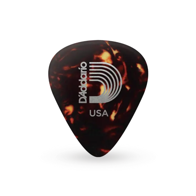 D'addario Classic Celluloid Pick - Heavy Gauge (1.0Mm) 1