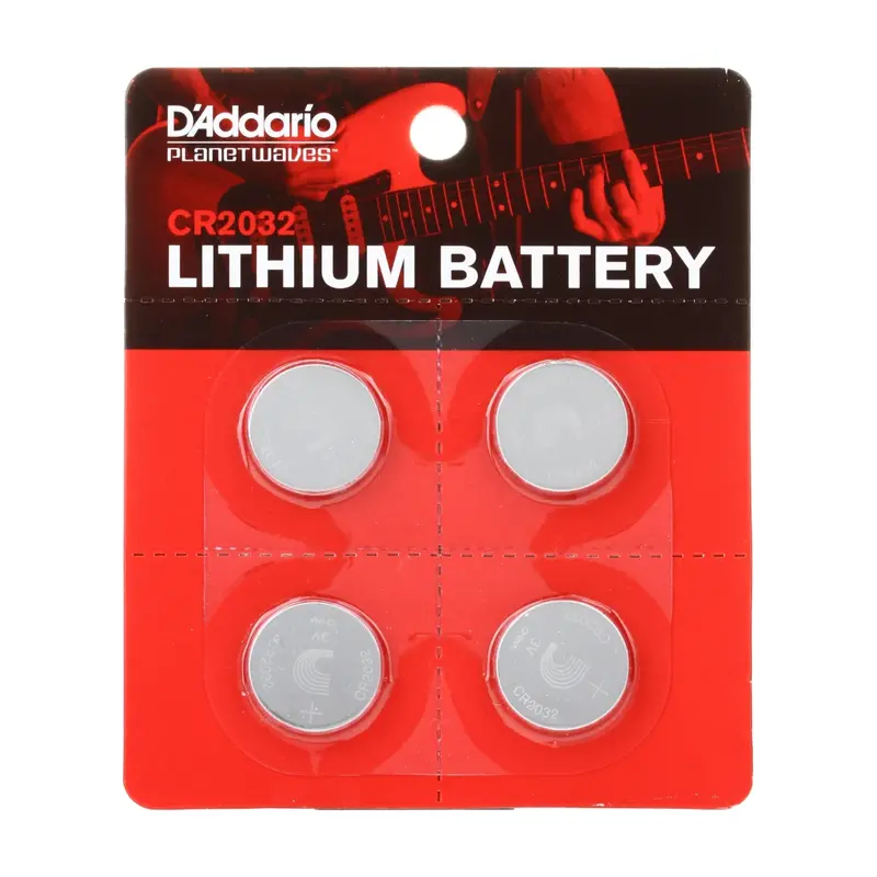 D'addario Cr2032 Lithium 3V Battery (4-Pack) 1