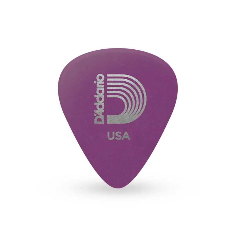 D'addario Duralin Standard Pick, Purple - Heavy Gauge (1.2Mm) 1