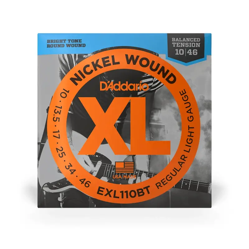 D'addario Exl110bt Balanced Tension Lite Electric Guitar Strings Single-Pack 1