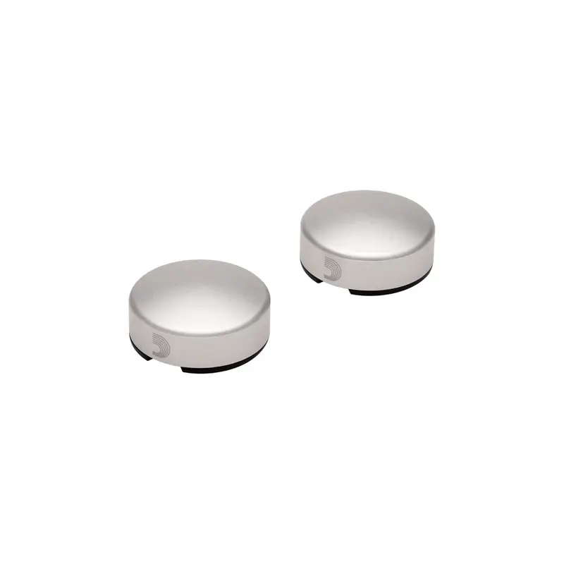 D'addario Footswitch Topper 2 Pack - Silver 1