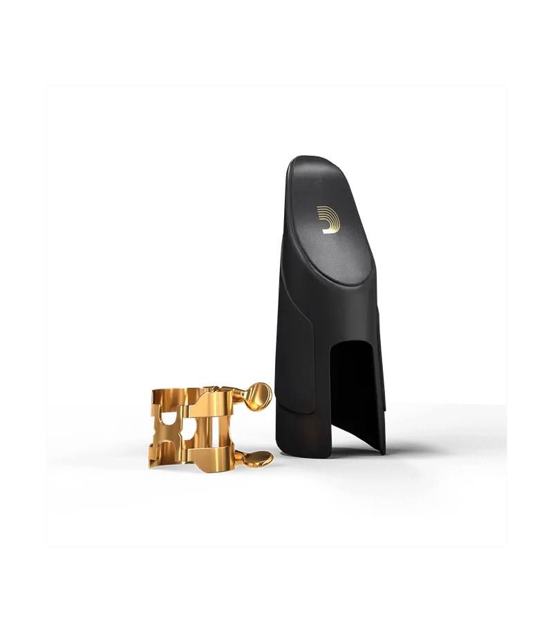 D'addario H-Ligature And Cap, Bb Clarinet, Gold-Plated 1