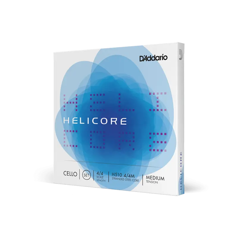 D'addario H510 Helicore Cello String Set - 4/4 Med Tension 1