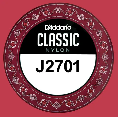 D'addario J2701 Classic Nylon Normal Tension, 1St String E .028 1