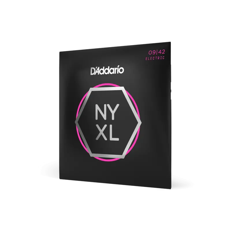 D'addario Nyxl0942 Nyxl Nickel Wound  9-42 Super Light Electric Guitar Strings 1