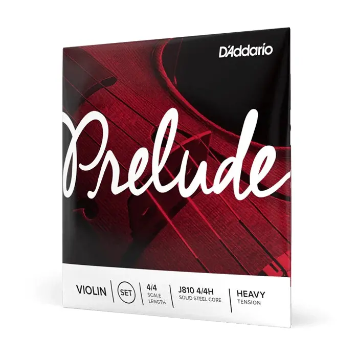 D'addario Prelude Violin String Set, 4/4 Scale, Heavy Tension 1