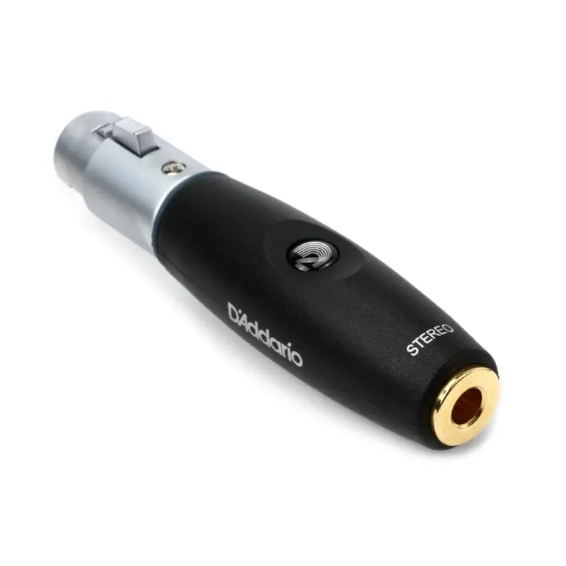 D'addario Pw-P047bb Xlr Female To 1/4" Female Balanced Adapter 1
