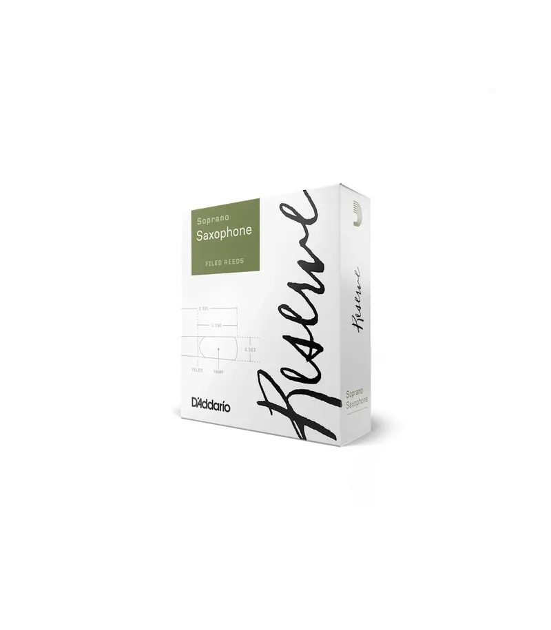 D'addario Reserve 2.0 Reed For Soprano Saxophone - Each 1