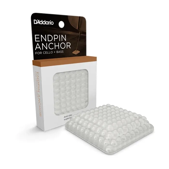 D'addario Rubber Endpin Anchor For Cello And Double Bass - Clear 1