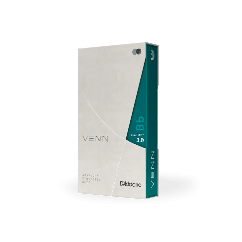 D'addario Vbb0130g2 Venn Bb Clarinet Reed - 3.0 1