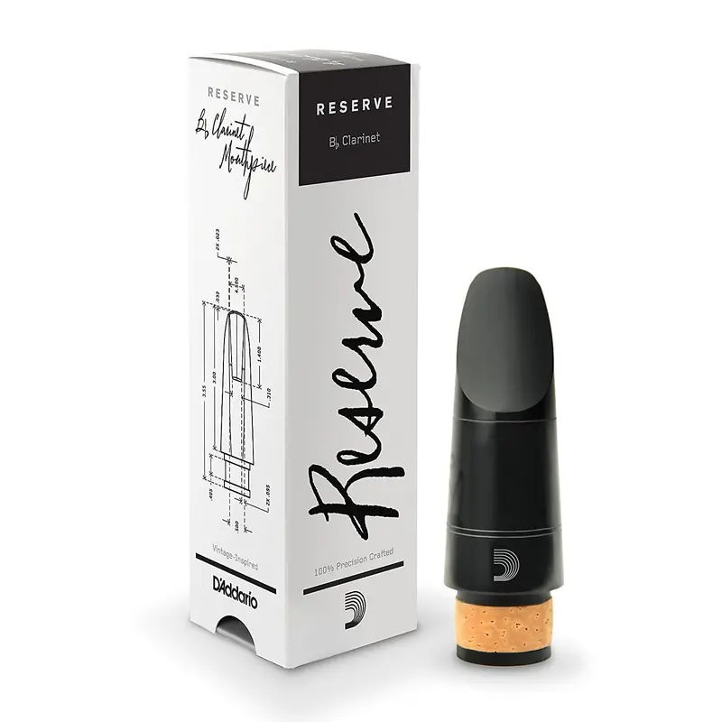 D'addario Woodwinds Reserve Bb Clarinet Mouthpiece X10 - 1.12Mm 1