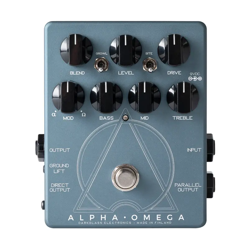 Darkglass Alpha Omega Preamp Pedal 1