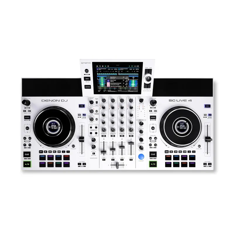 Denon Dj Sc Live 4 Standalone Dj Controller - White 1