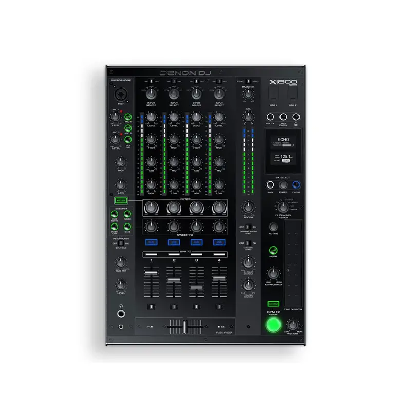 Denon X1800 Prime 4-Channel Club Mixer 1