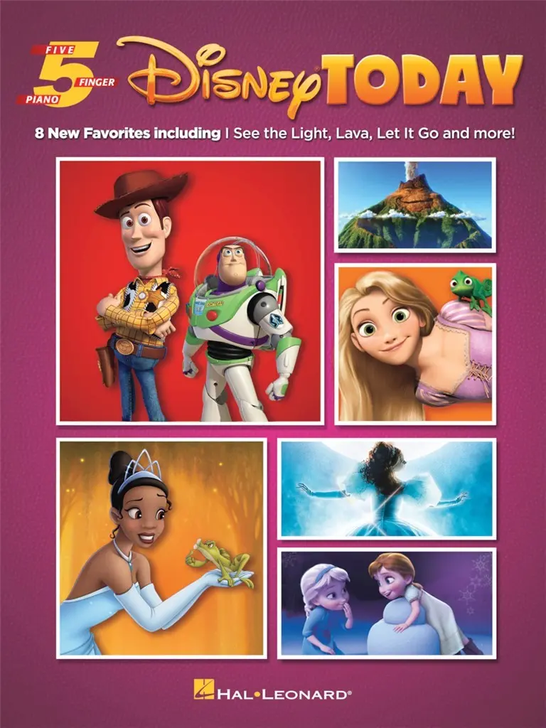 Disney Today - Five Finger Piano Songbook 1