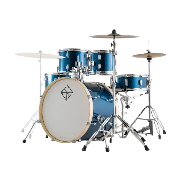 Dixon Spark Series 5 Piece Complete Drum Set 1