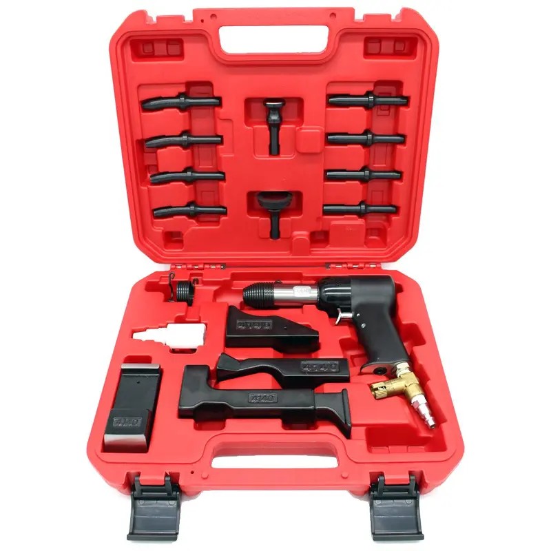 Dl-3X-Kit - 3X Rivet Gun Kit With Bucking Bars And Rivet Sets 1