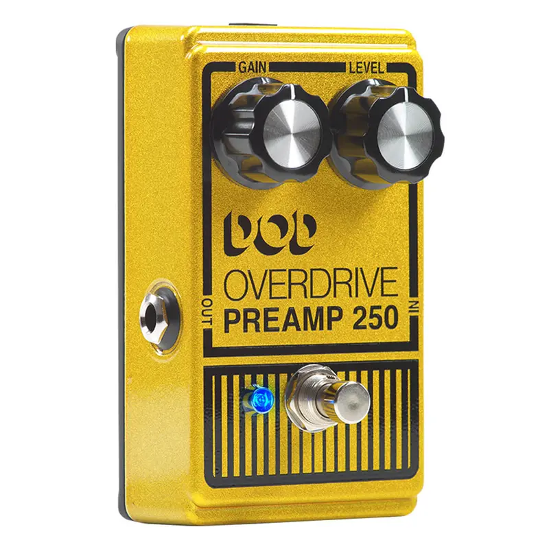 Dod Overdrive Preamp 250 Pedal Overdrive/Distortion Guitar Effects Pedal 2