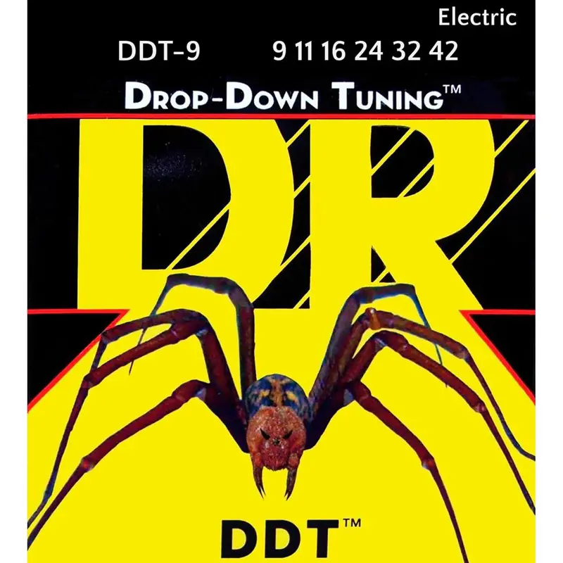 Dr Strings Drop Down Tuning Lite Electric Guitar Strings (9-42) 1