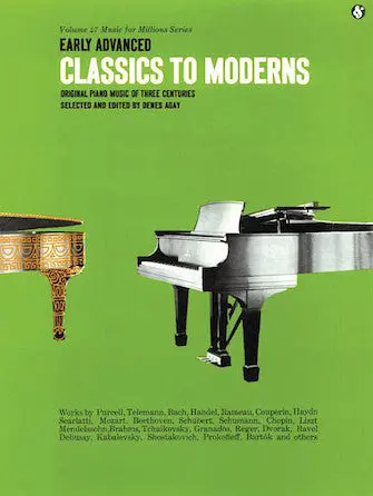 Early Advanced Classics To Moderns: Vol. 47 Music For Millions Series 1