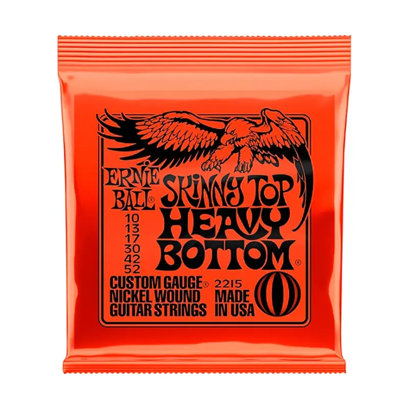 Ernie Ball 2215 Nickel Skinny Top/Heavy Bottom Electric Guitar Strings 1