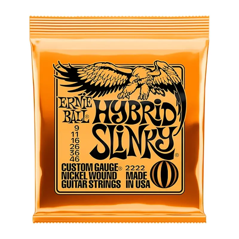 Ernie Ball 2222 Nickel Hybrid Slinky Electric Guitar Strings 1