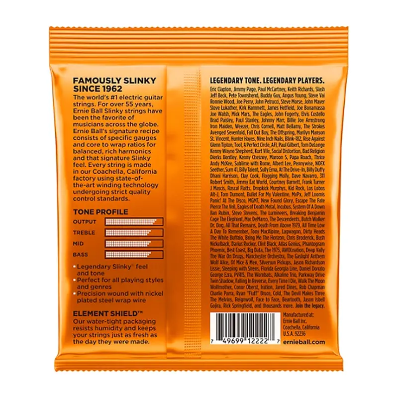 Ernie Ball 2222 Nickel Hybrid Slinky Electric Guitar Strings 2