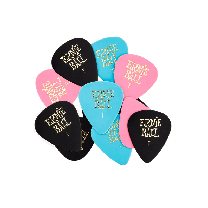 Ernie Ball Celluloid Guitar Picks - Thin 1