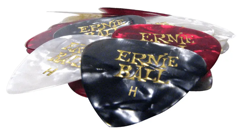 Ernie Ball P09168 Pearloid Heavy Guitar Picks - Each 1