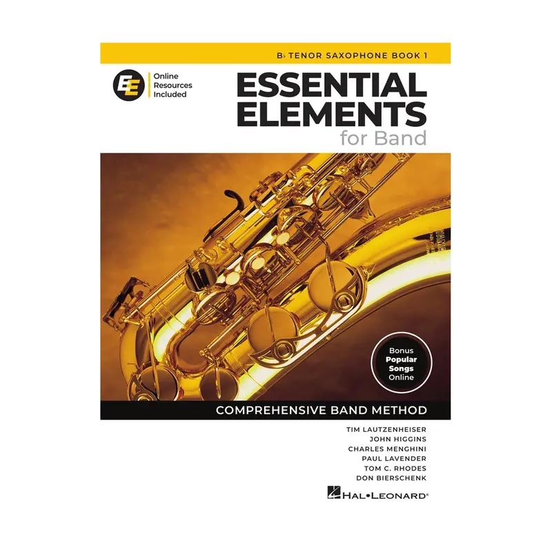 Essential Elements For Band – Bb Tenor Saxophone Book 1 With Online Resources 1