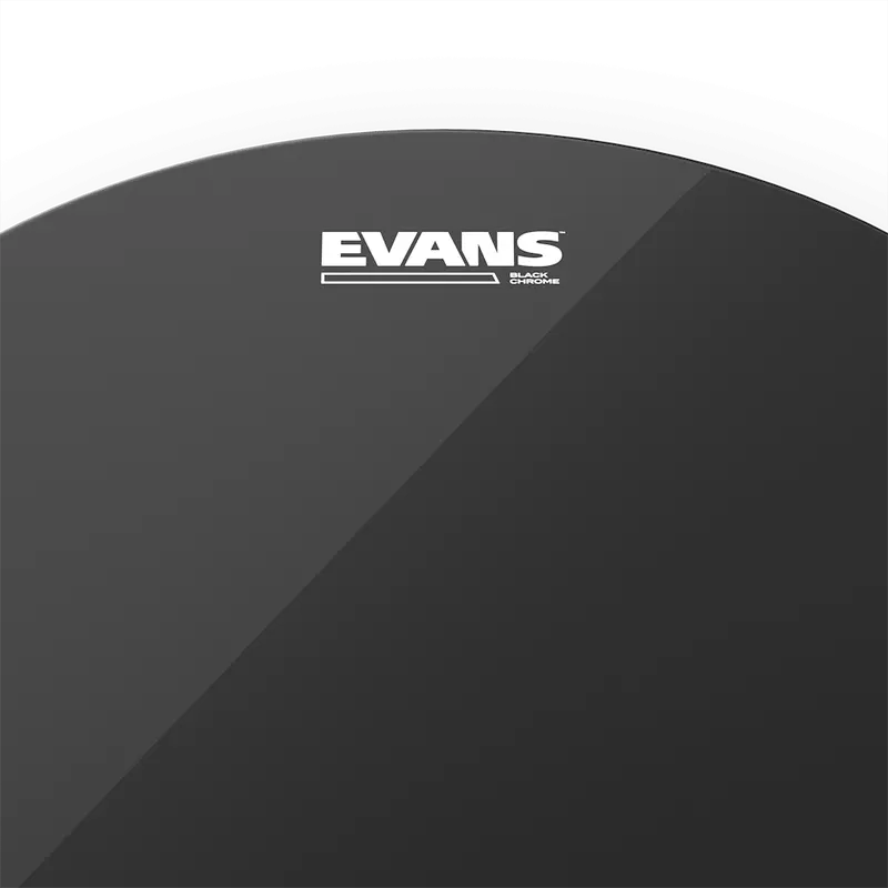 Evans 10" Black Chrome Drumhead 1