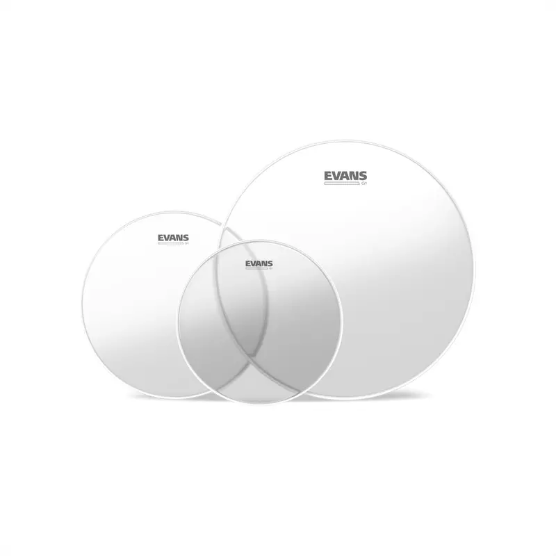 Evans G1 Clear 3-Piece Tom Pack - 10/12/16 Inch 1