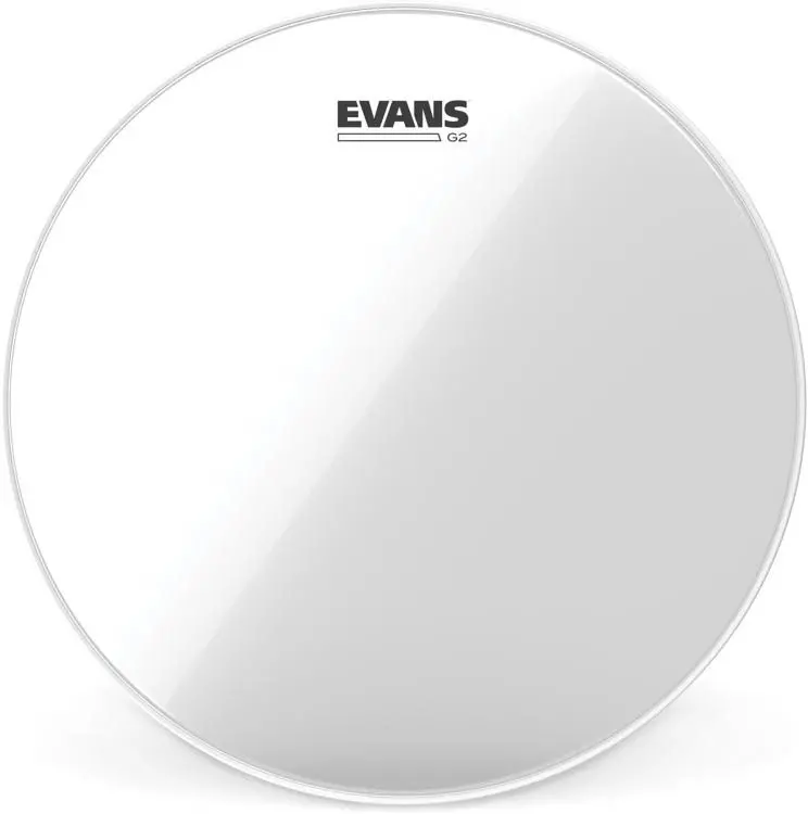 Evans G2 Clear Tom Batter Head 2 Ply 1