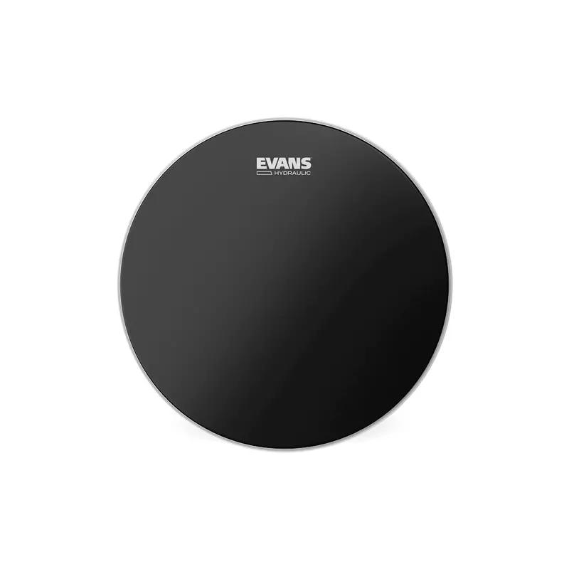 Evans Hydraulic Black Drumhead - 14 Inches 1