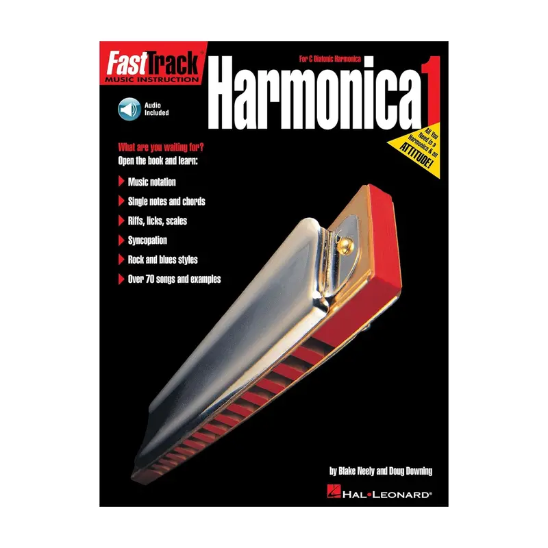 Fasttrack Harmonica Method - Book 1: For Diatonic Harmonica 1