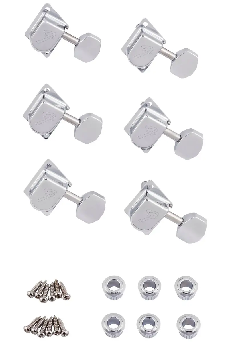 Fender 70'S F-Style Stratocaster - Telecaster Tuning Machines (6) 1