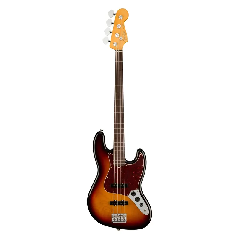 Fender American Professional Ii Fretless Jazz Bass 3-Color Sunburst 1