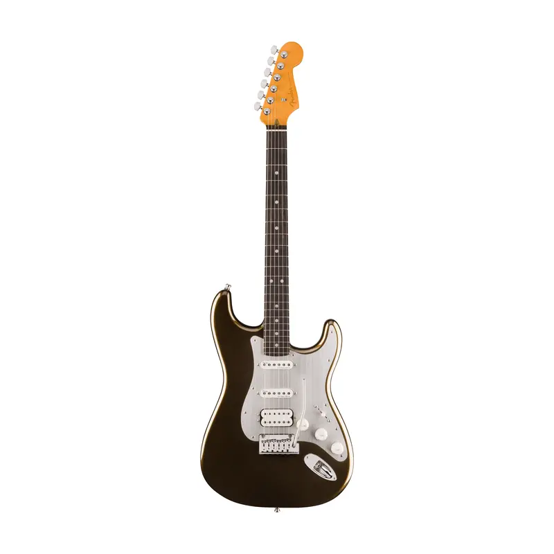 Fender American Ultra Ii Stratocaster Hss Electric Guitar - Texas Tea 1