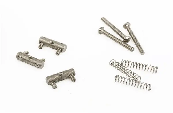 Fender American Vintage Telecaster Threaded Guitar Bridge Saddles 1