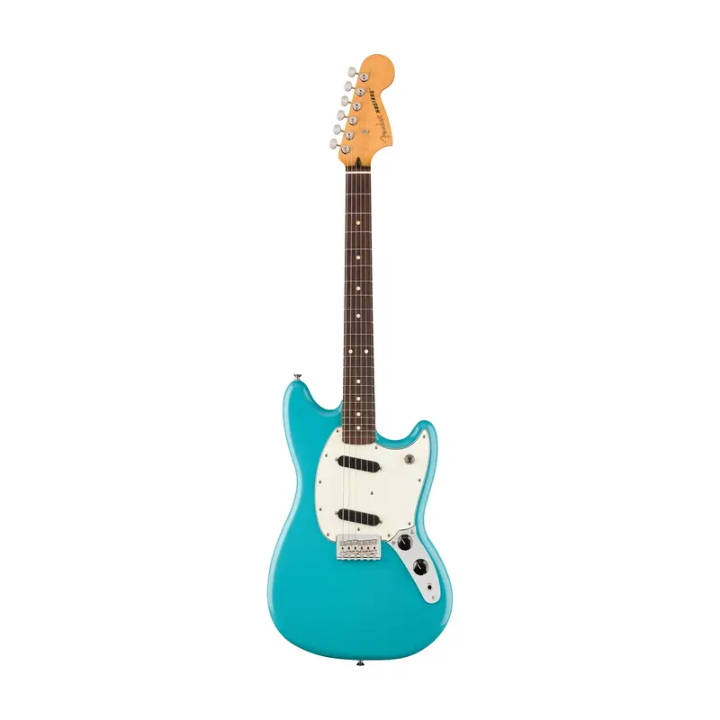 Fender Player Ii Mustang Electric Guitar - Aquatone Blue 1