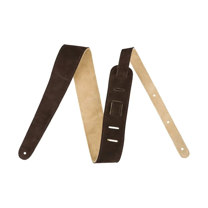 Fender Reversible Suede Guitar Strap - Brown/Tan 1