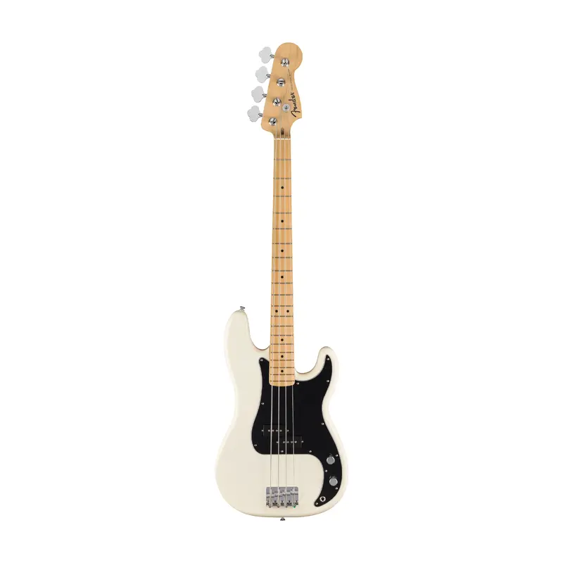 Fender Standard Precision Bass - Olympic White, Maple Fingerboard 1